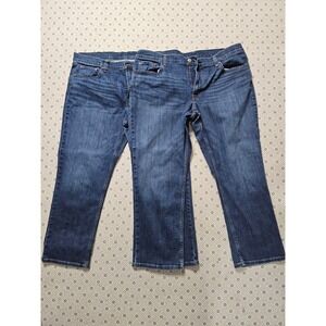 2 LLBean Mens 40x28 BeanFlex Standard Fit Denim Jeans Outdoor Outfitters